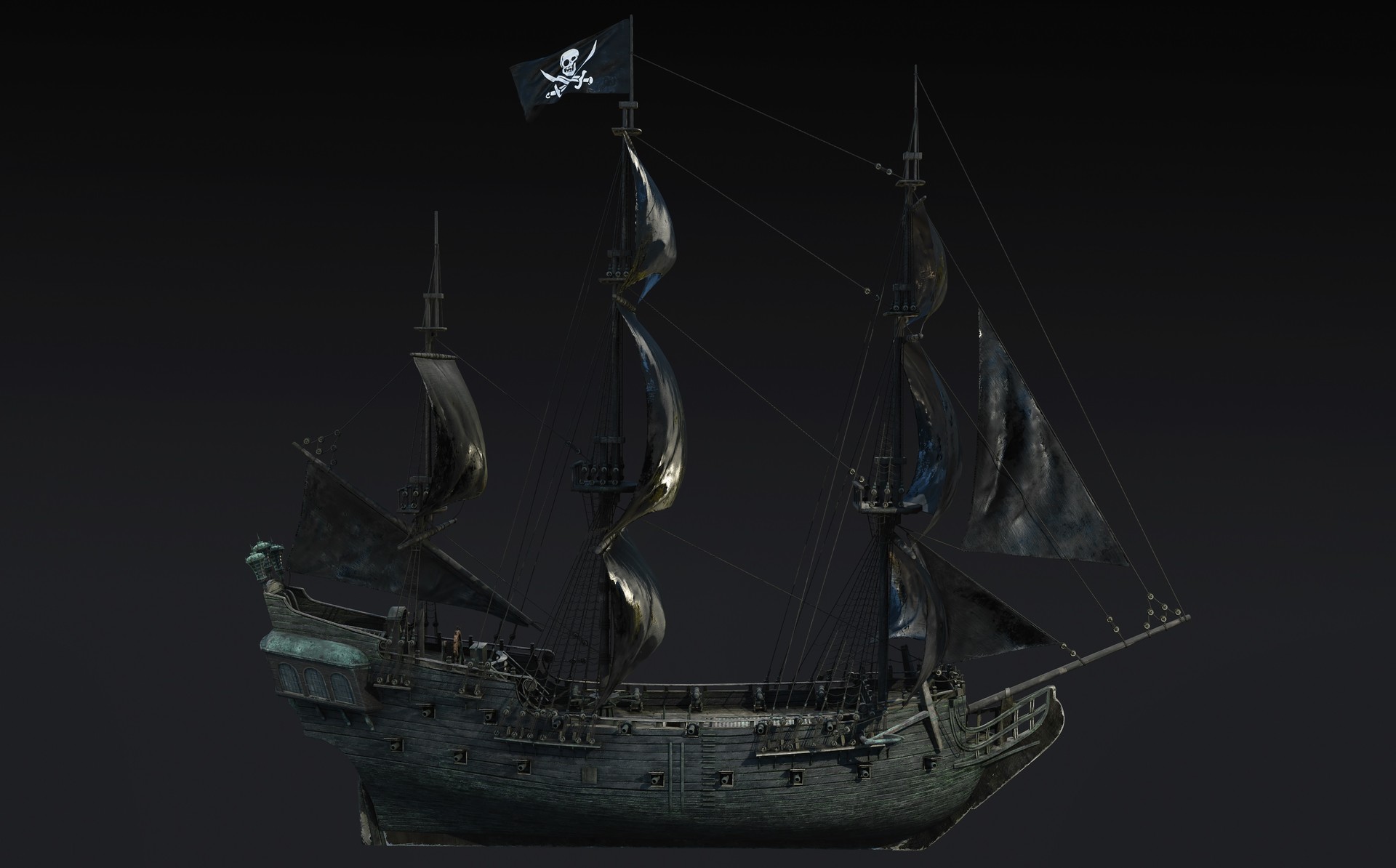 Artstation Black Pearl Jakub Vaja