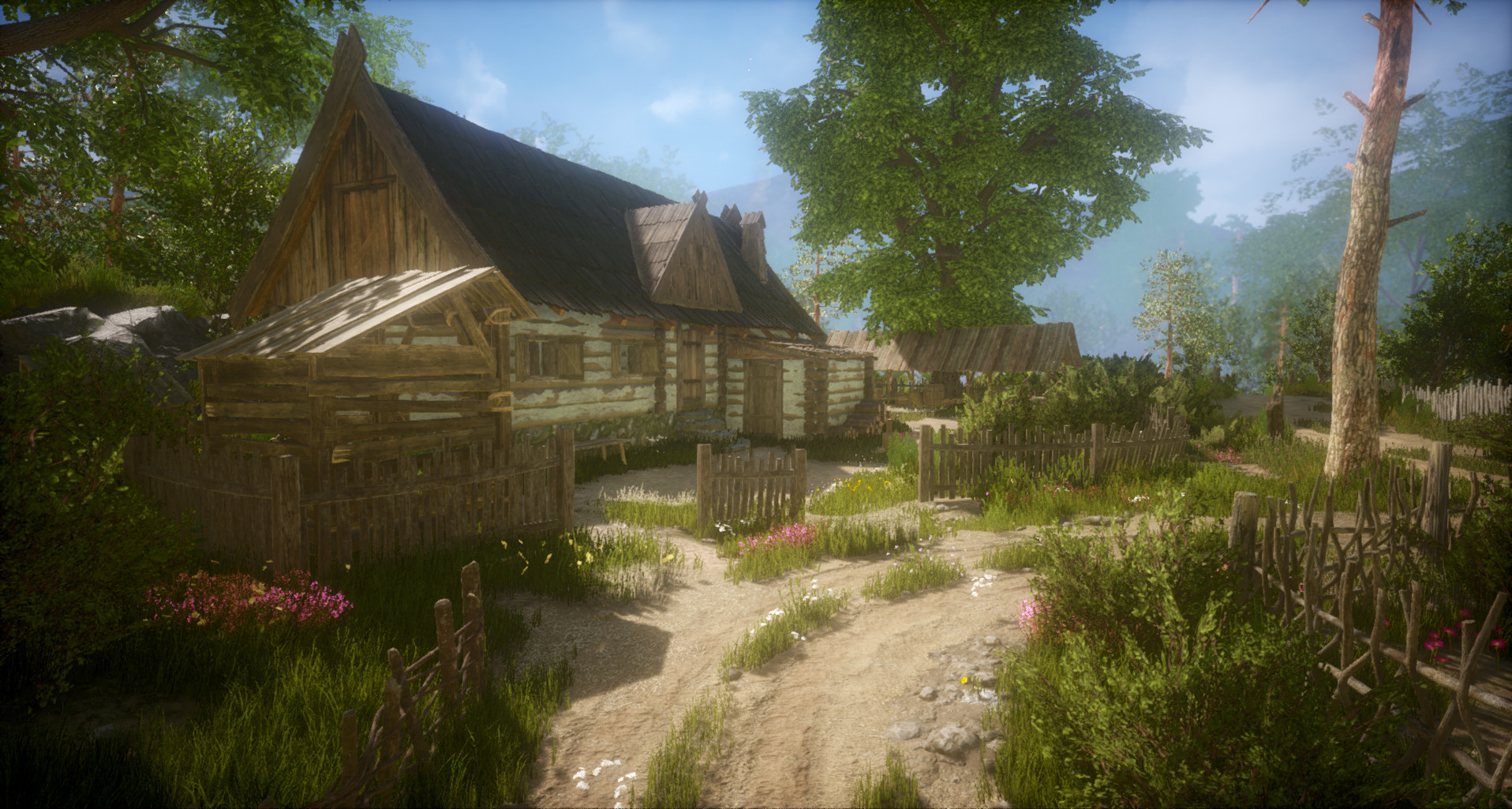 Mateusz Niemiec Fantasy Village Map