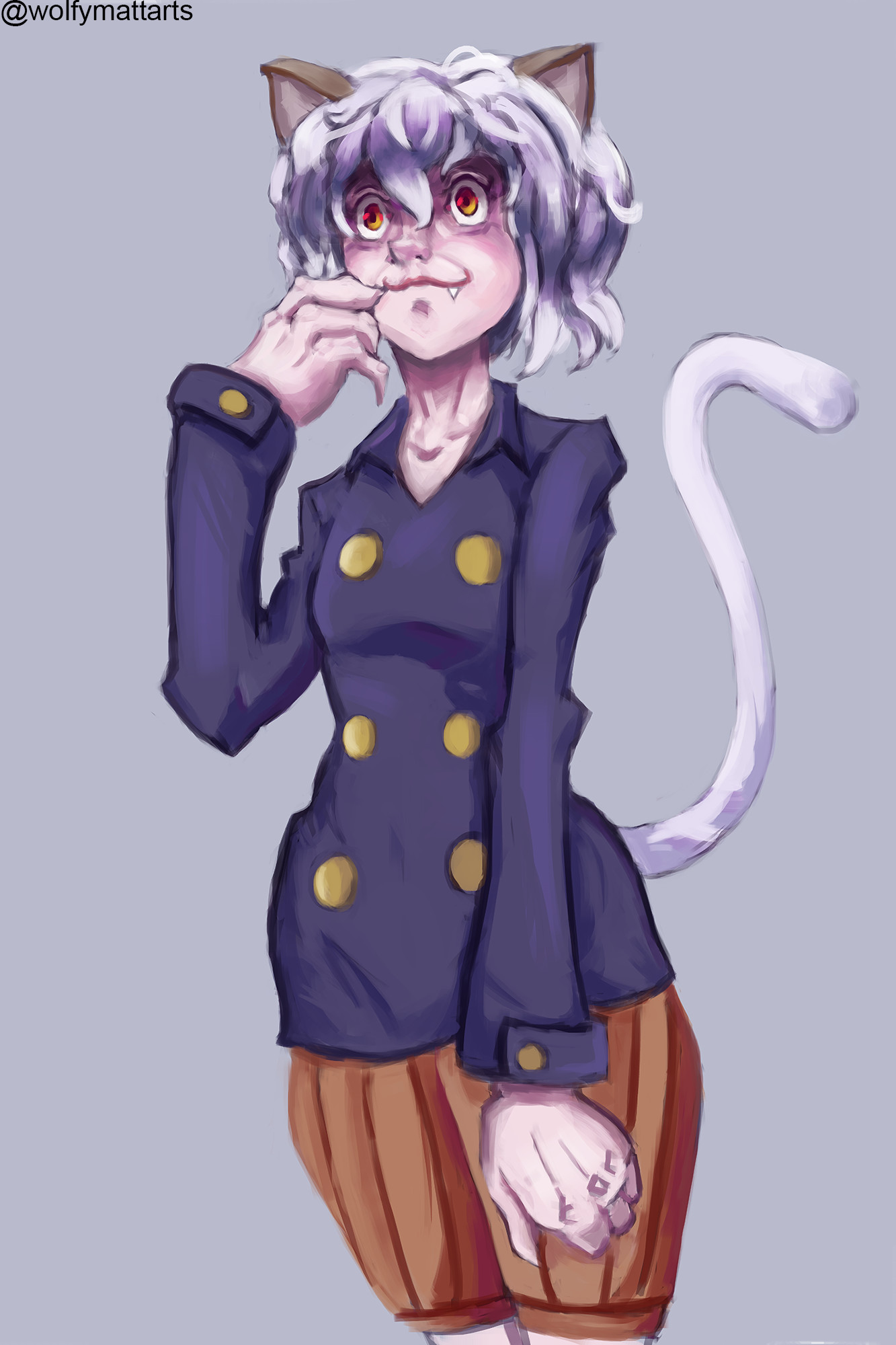 Artstation Neferpitou Hunter X Hunter Matthew Stokes