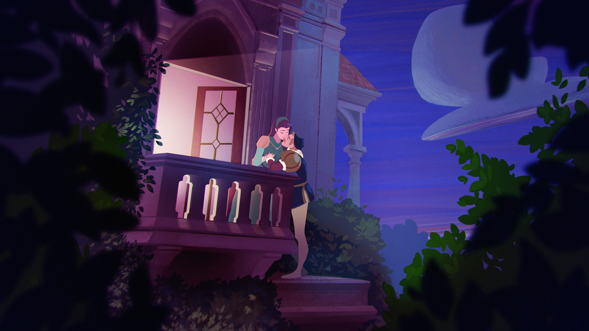 ArtStation - Romeo & Juliet - Animation Background