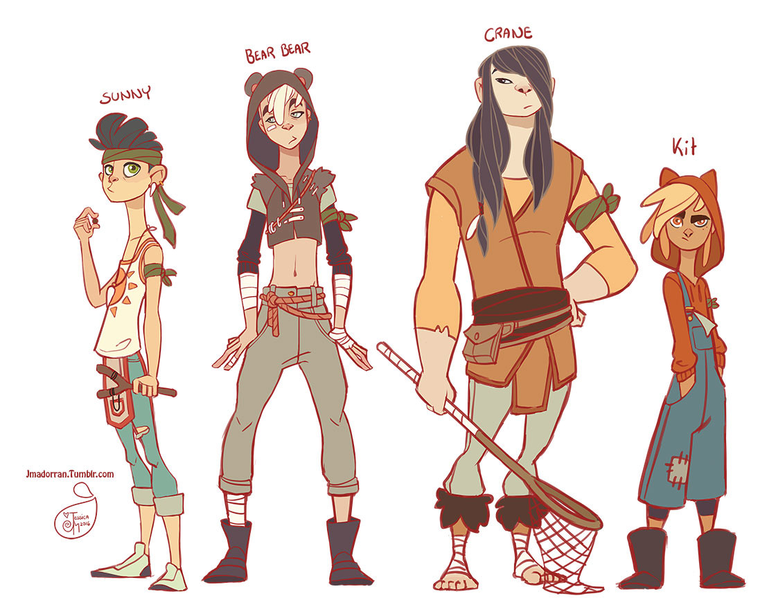 Character Design - Lost Boys