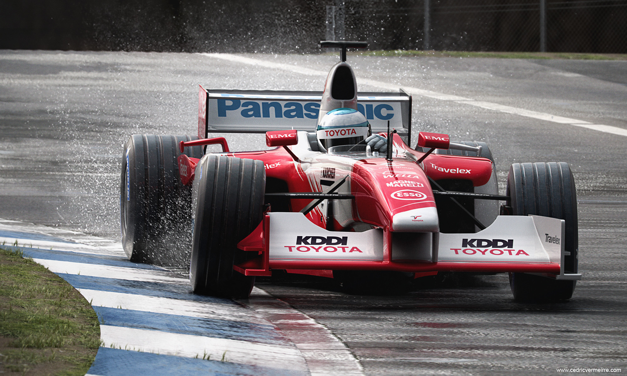 Artstation F1 Toyota 03 Cedric Vermeirre