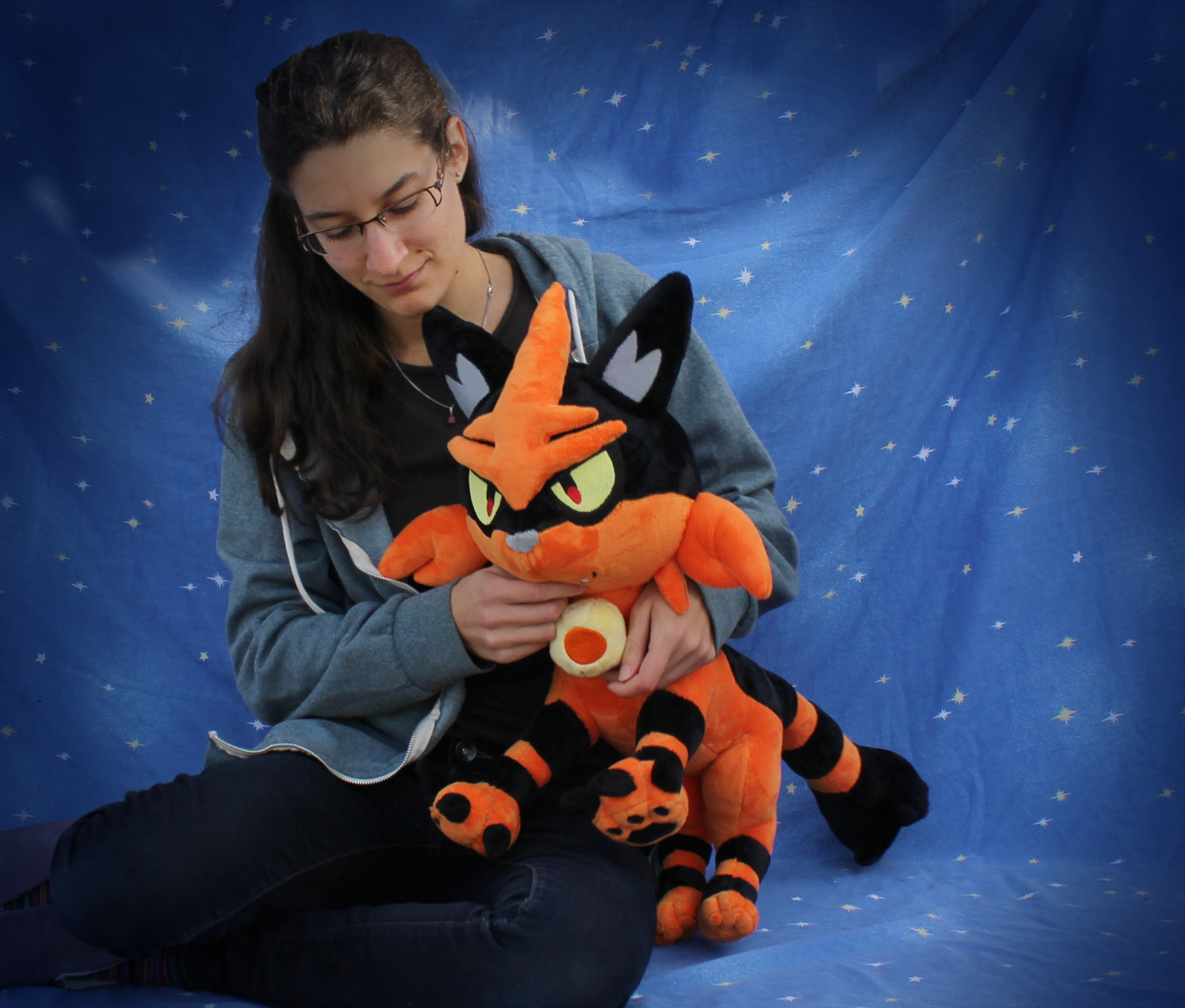 Pokemon torracat plush on sale