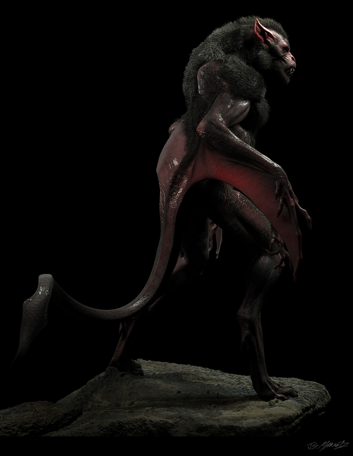bat creature power disc