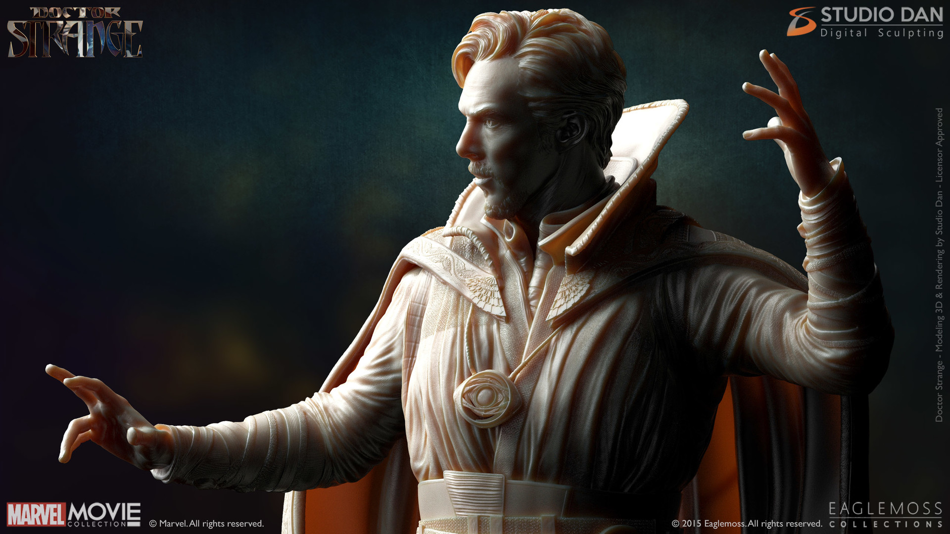 Artstation Dr Strange Studio Dan 3d