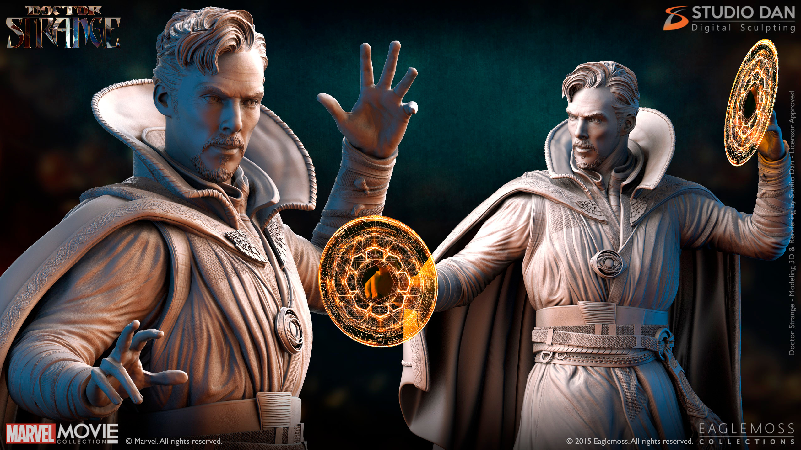 Artstation Dr Strange Studio Dan 3d