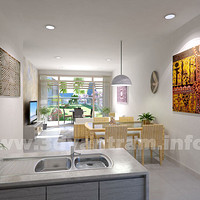 Artstation 4 Bedroom Simple Modern Residential 3d Floor Plan