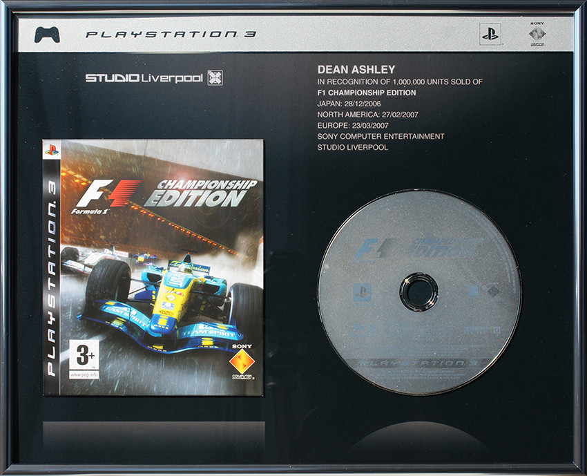 Sony
F1 Championship Edition - Sales