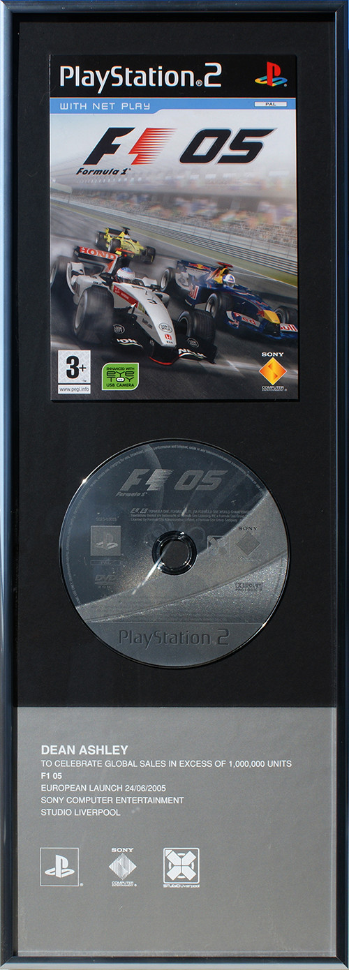 Sony
F1 '05 - Sales