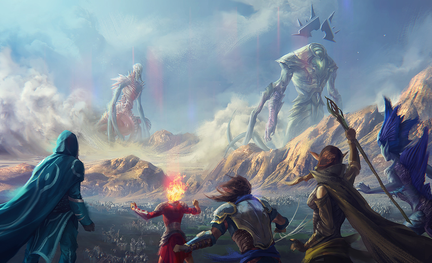 Call the Gatewatch - an illustration done for Magic the Gathering