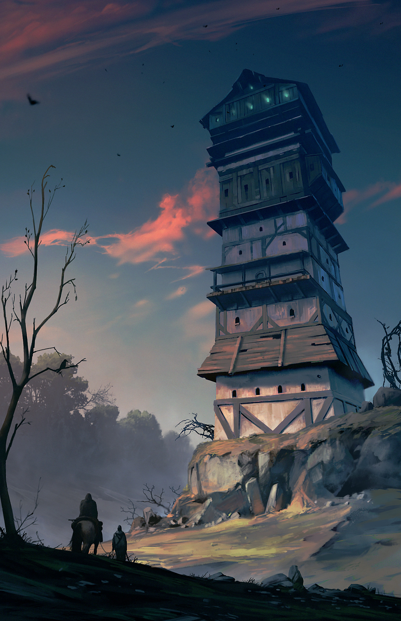 ArtStation Cursed Tower