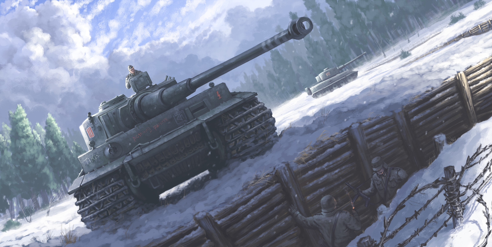 Just a smoke break Part 3 / War 4 (Combined series)