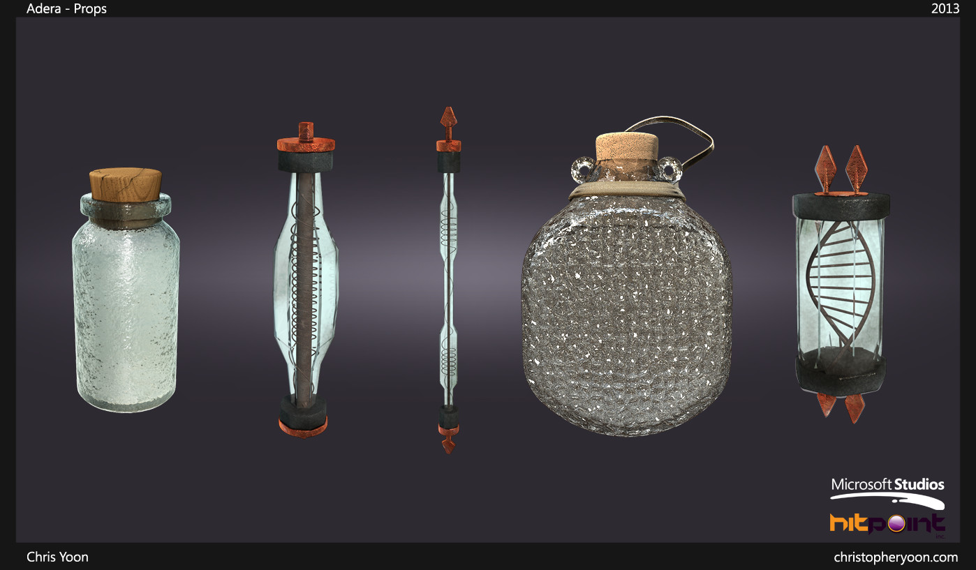 Glass-work Renders