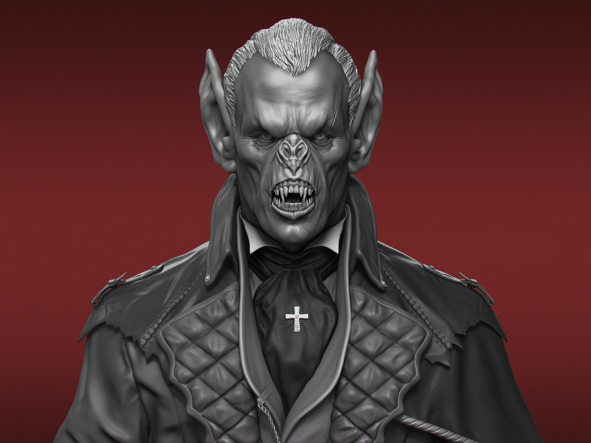 Vampire Lord bust.