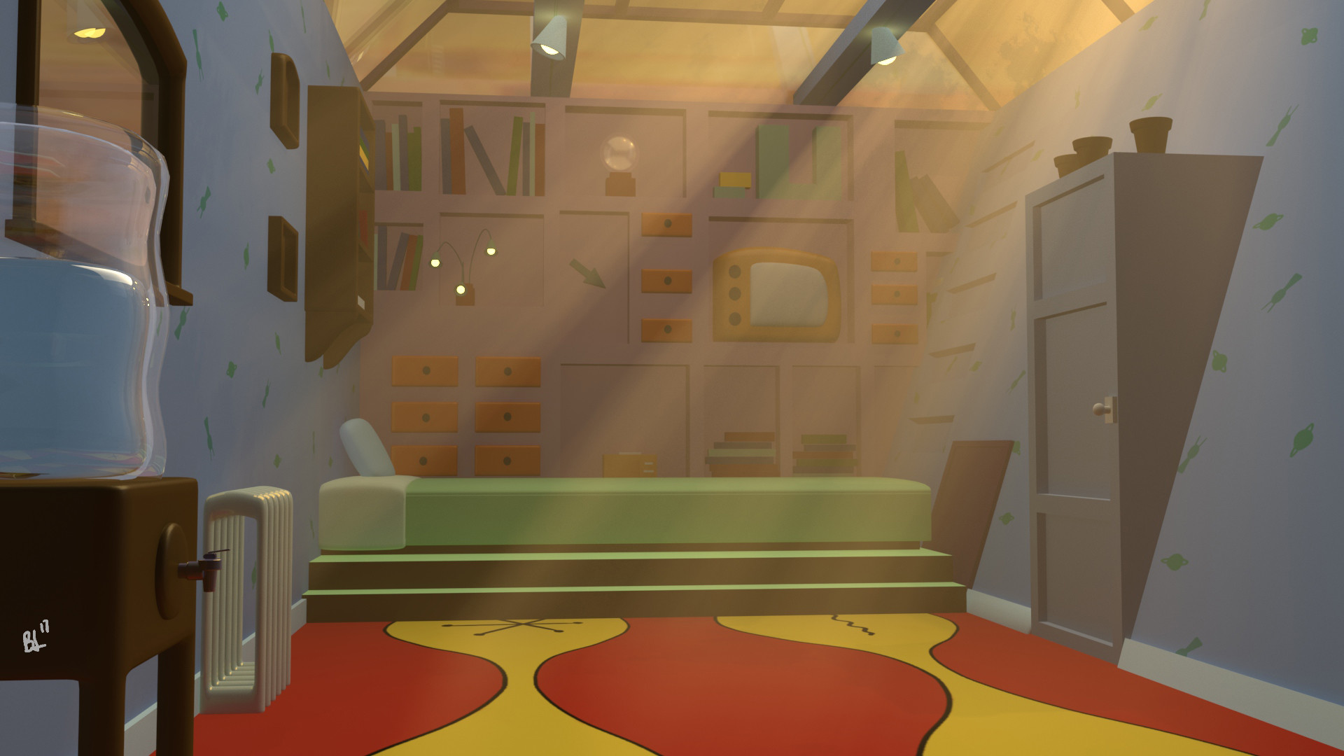 brenda texon hey arnold room