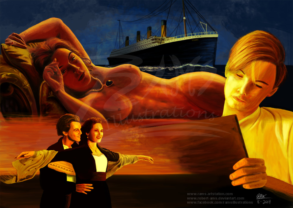 ArtStation - Jack & Rose - Titanic