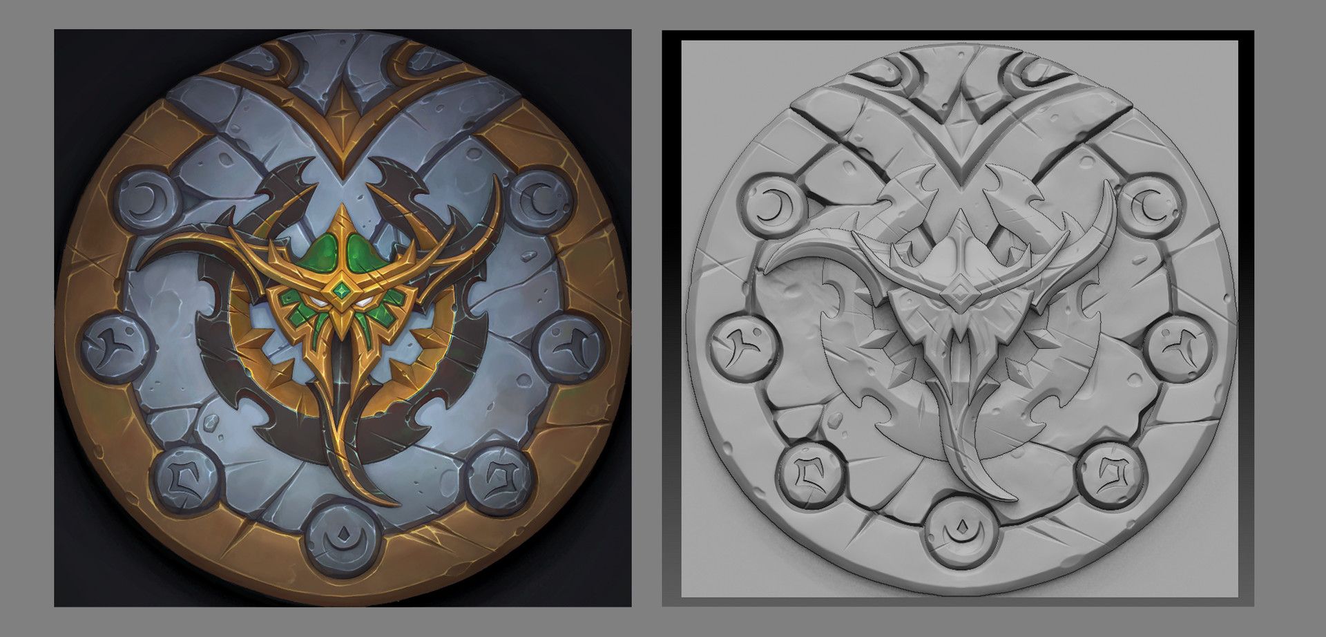 Hao Silhouette - Modeling and Texturing - World of Warcraft
