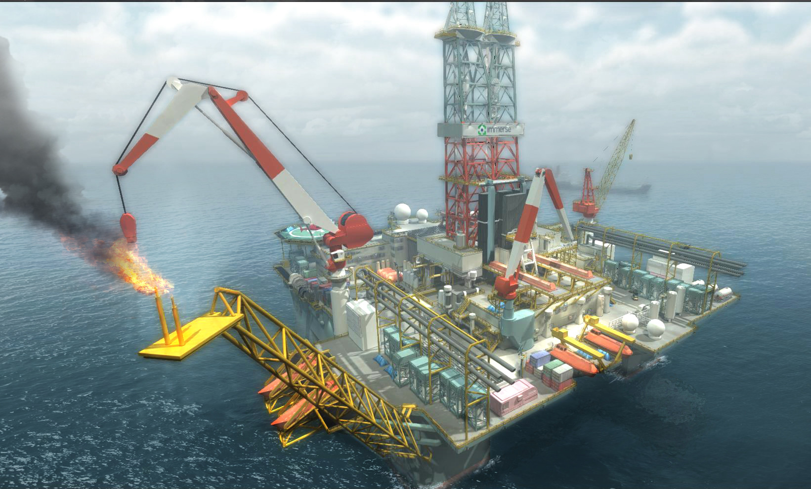 Stuart Cooper - Immerse Oil rig