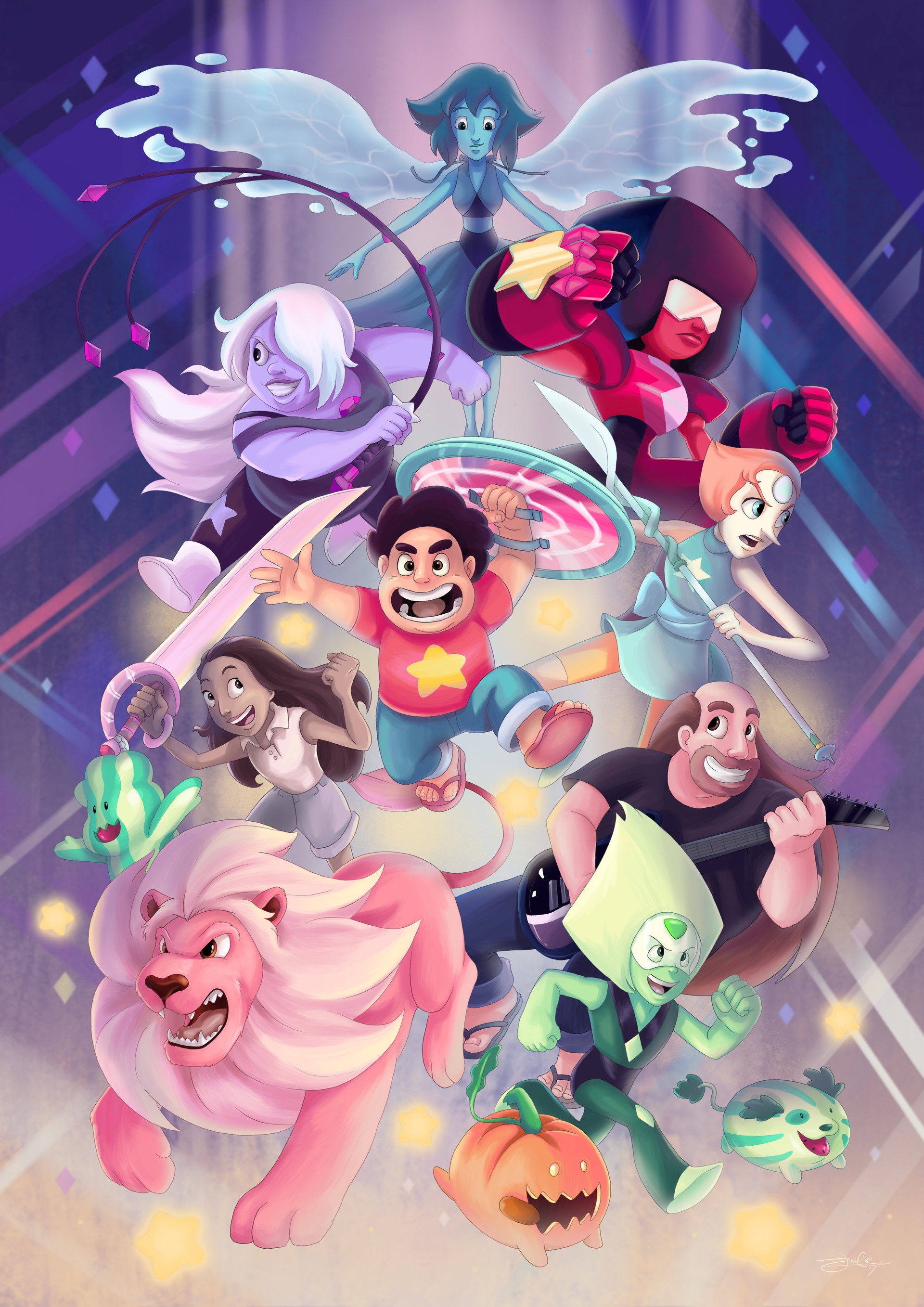 Artstation Steven Universe Jennifer Teh
