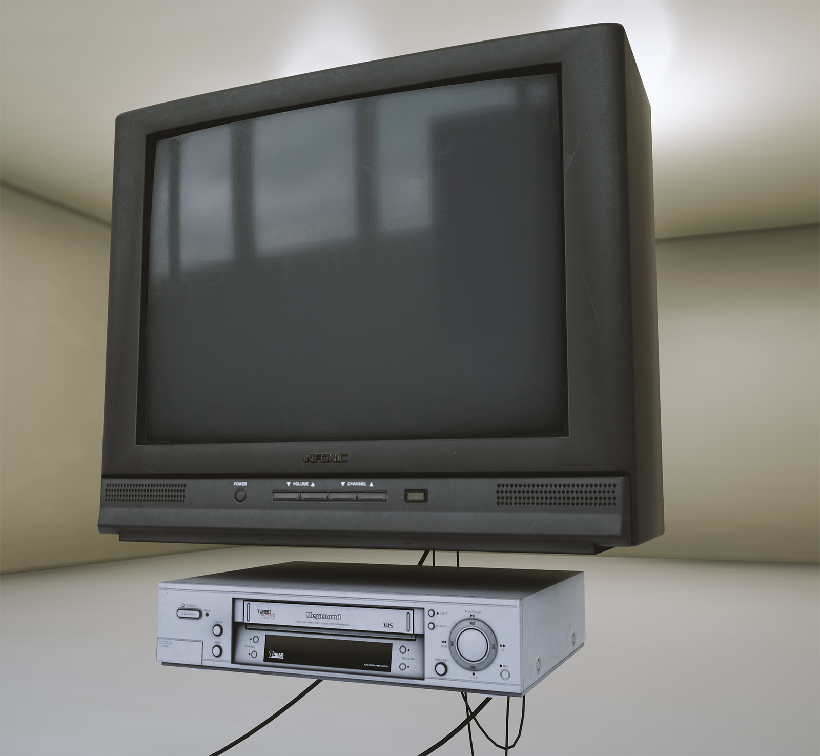 Some old electronics for the apartment