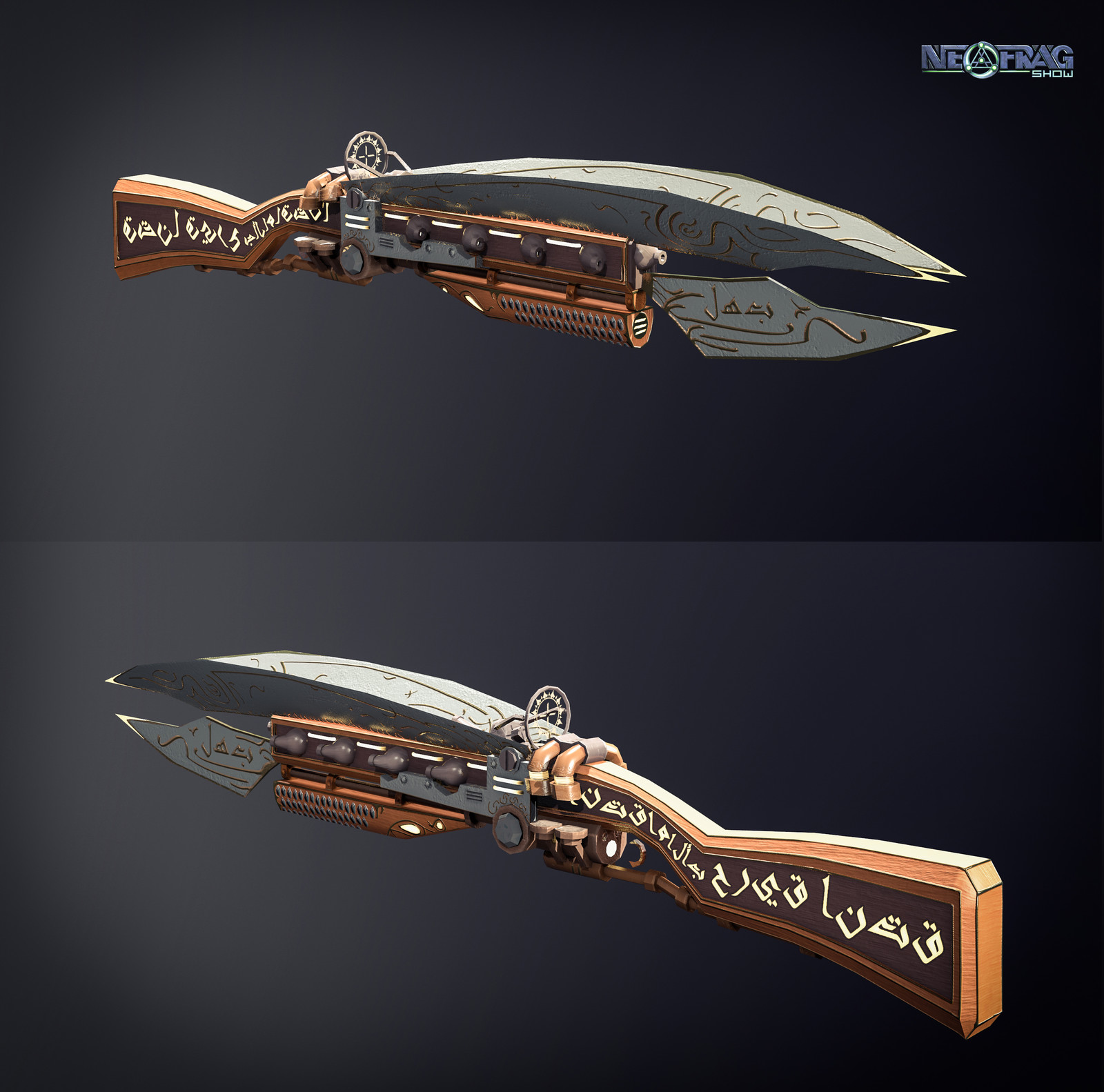 Modeling and texturing made by Charles-Anthony Pogam. I only made the shading