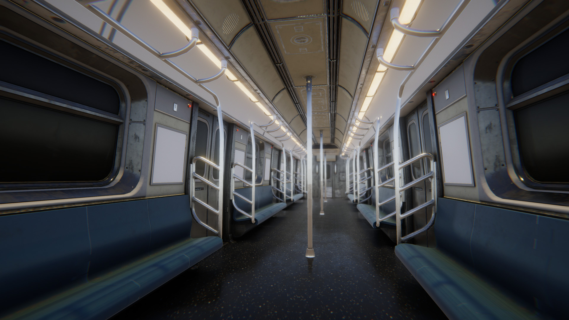 Ryan Gold Subway Car Interior Wip