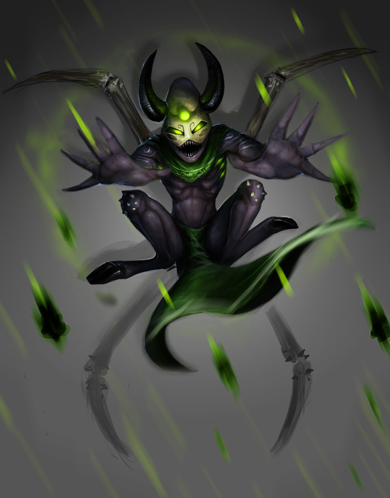 Mange.
Personal work.
Character.
