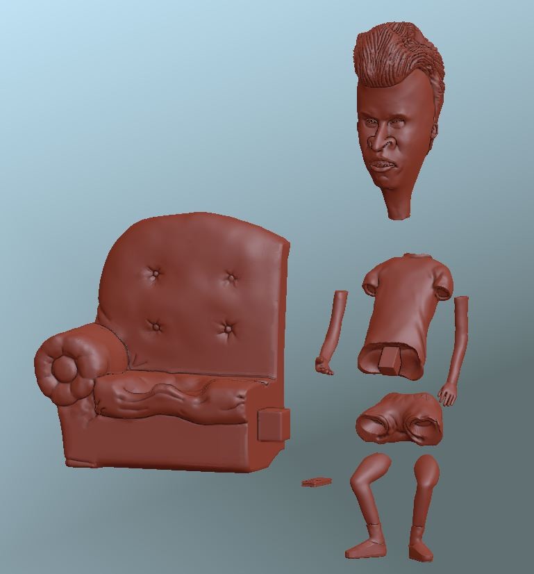 ArtStation - Beavis and Butt-Head (Fanart 3D Print)
