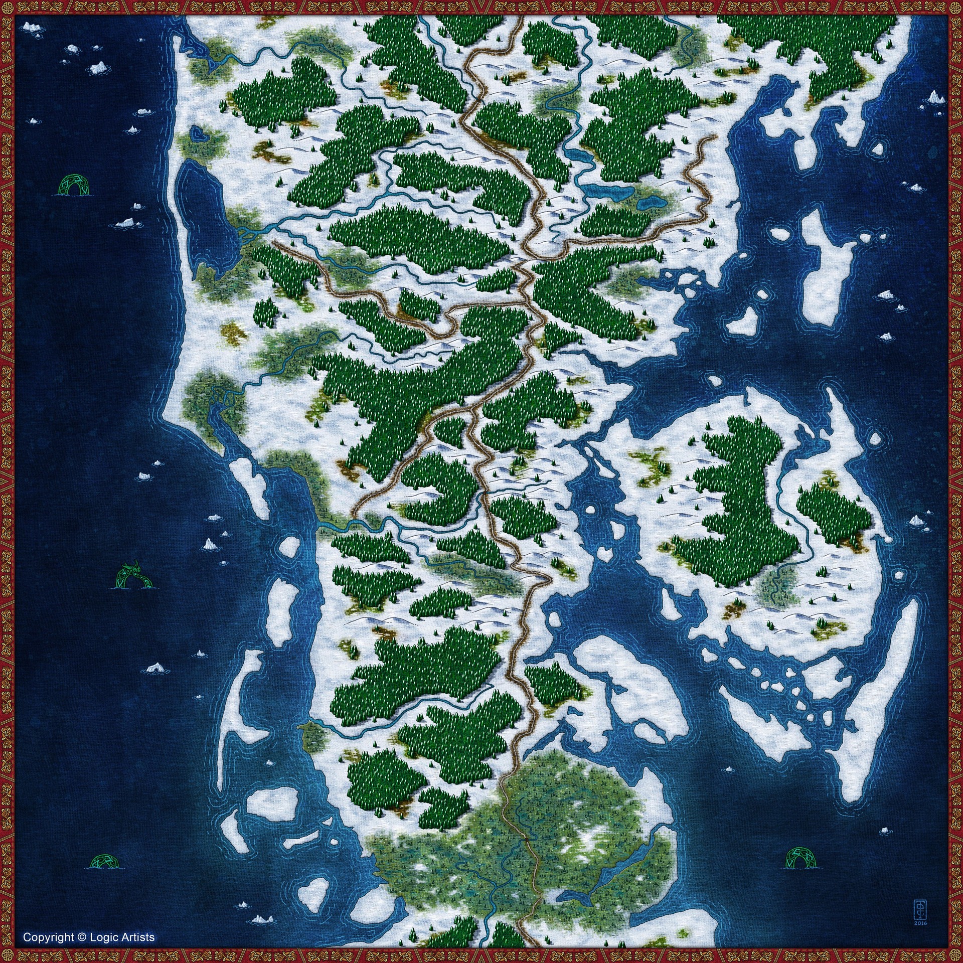Expeditions viking карта