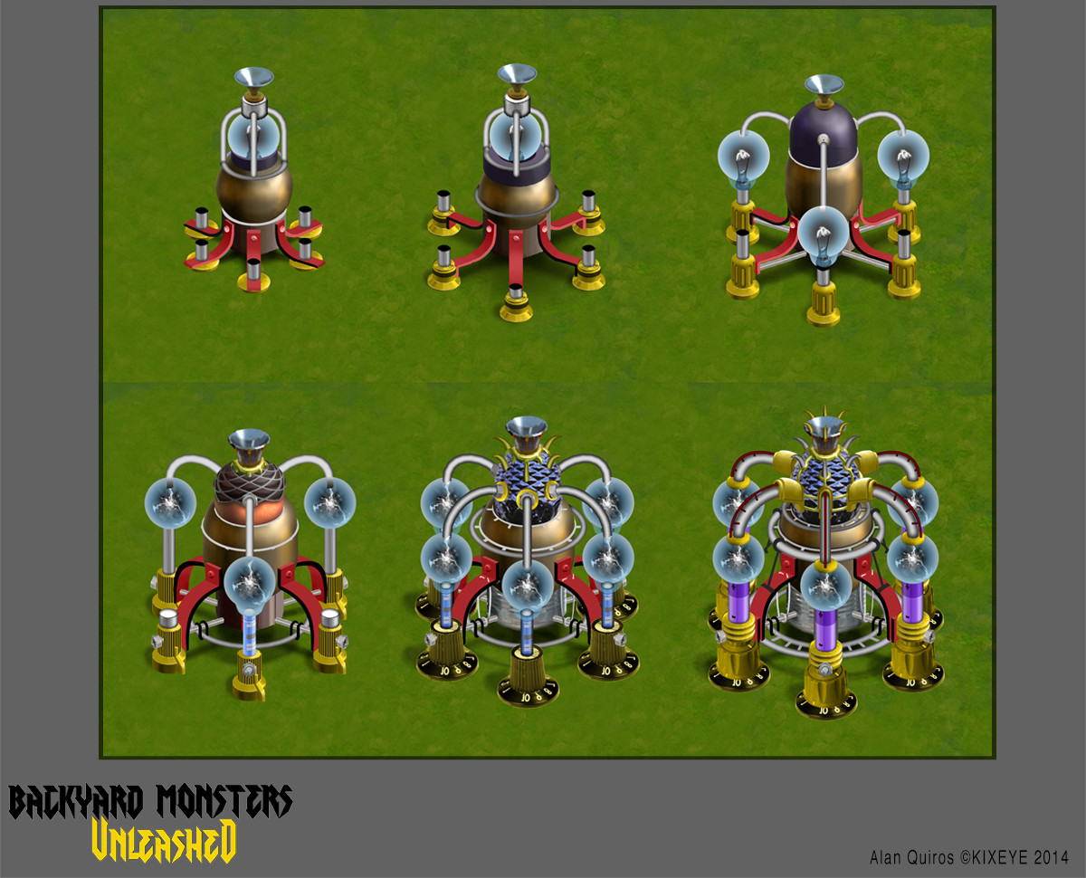 ArtStation Backyard Monsters HQ
