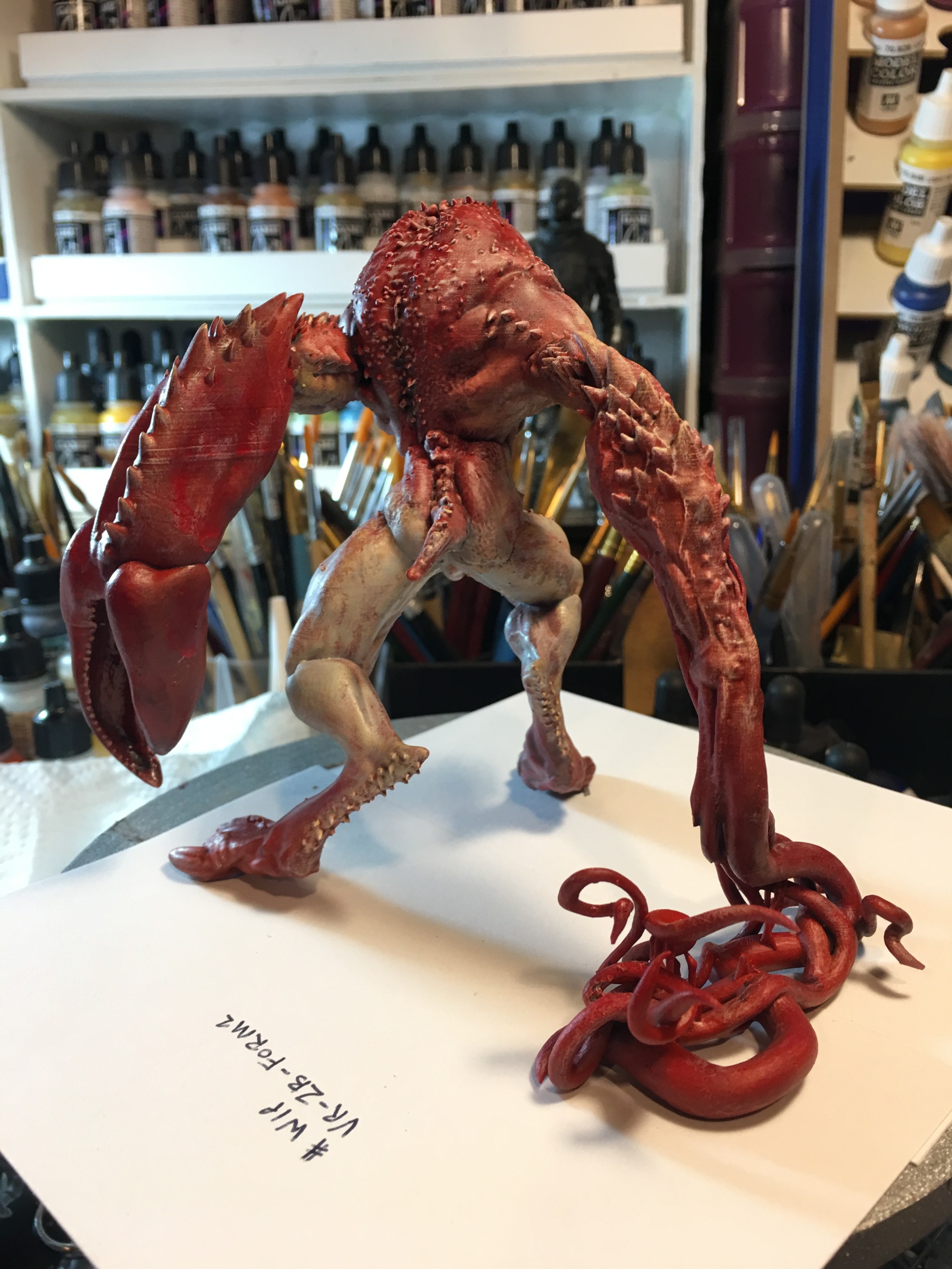 Artstation Crustacean Guy Vr Sculpt To 3d Print Glen Southern