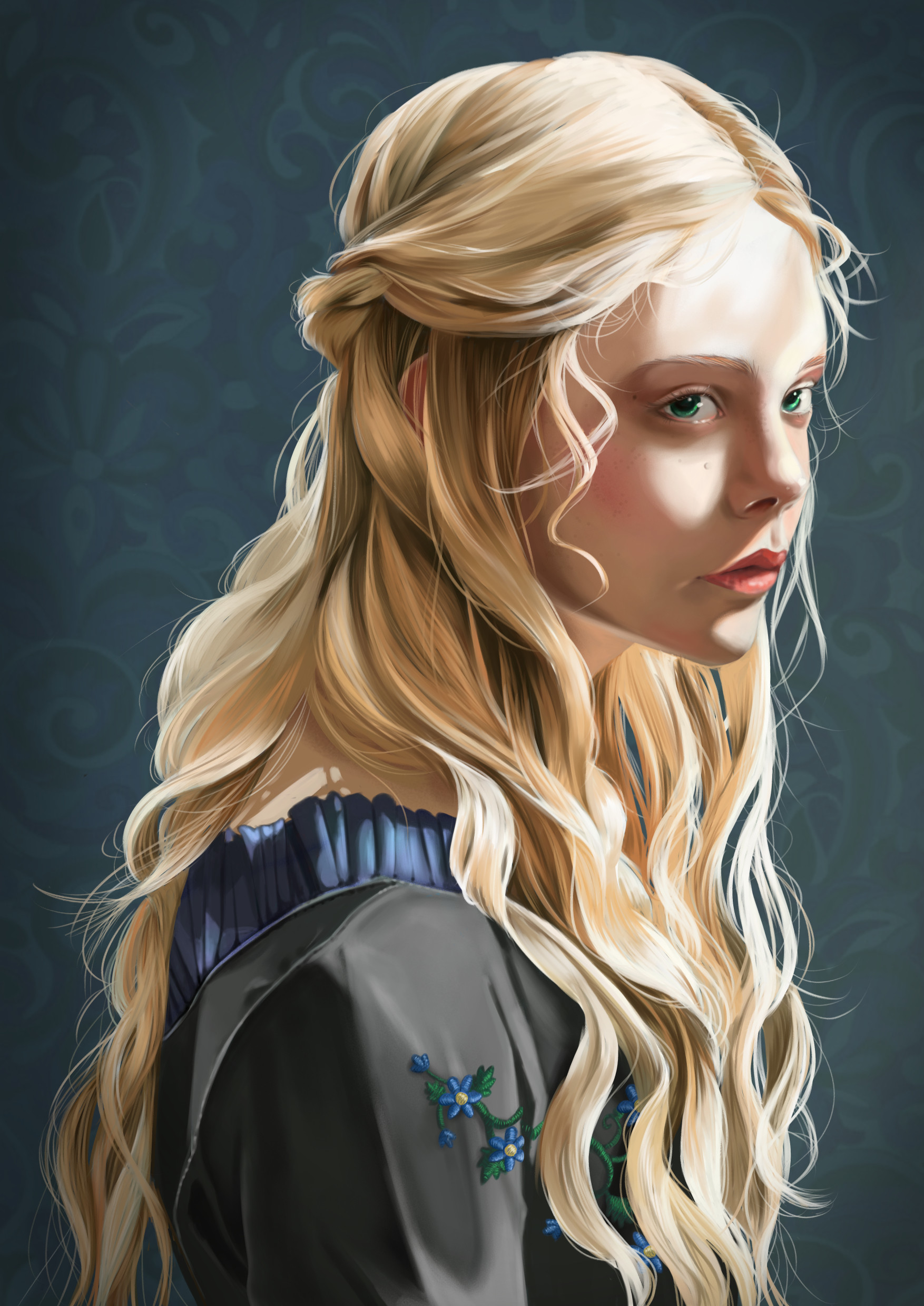 ArtStation - Blond hair