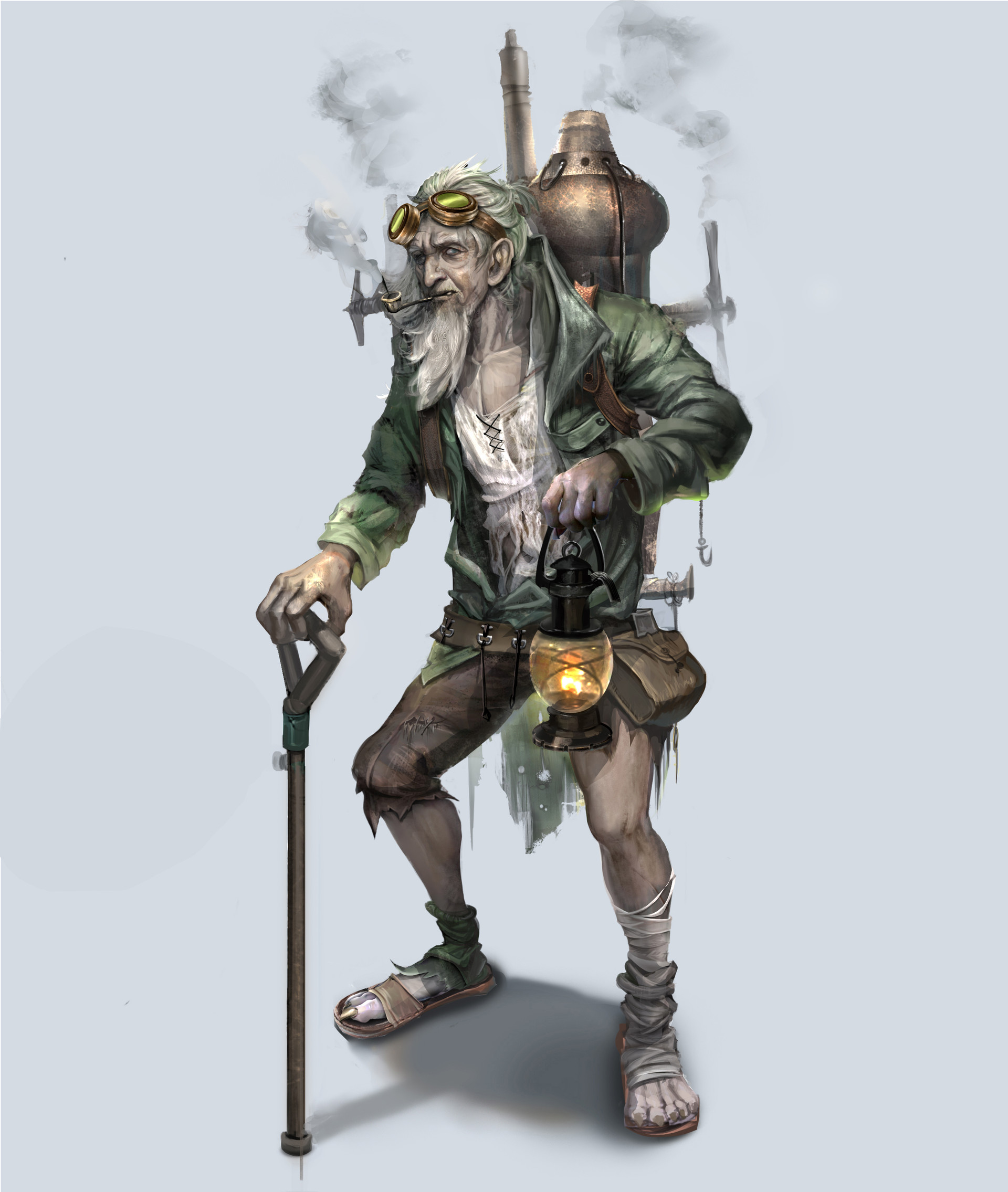 Artstation Charon The Old Man Of The Sewers Yujin Jung,Wallpaper Sad Girl Aesthetic Tumblr Cartoon
