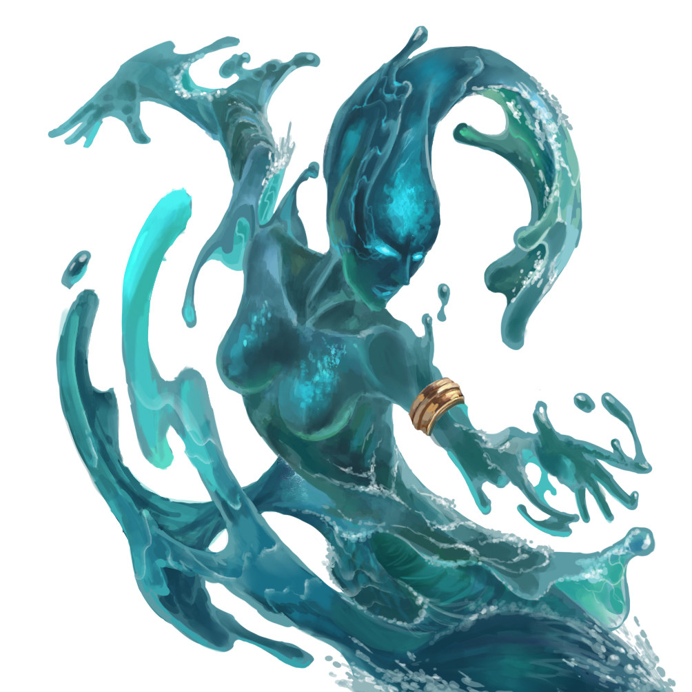 Judash 137 Fire and water Elemental