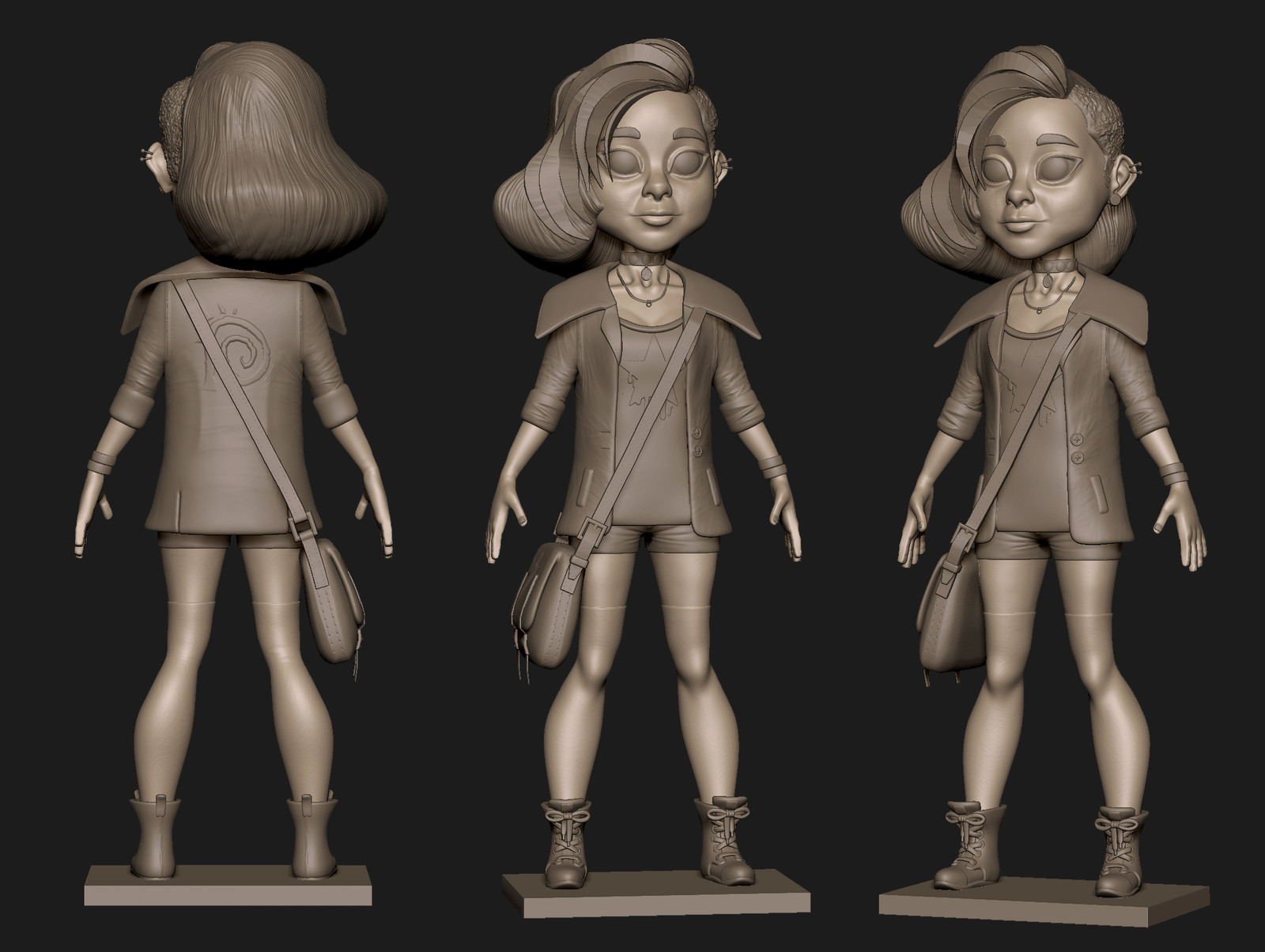 Z Brush High poly model