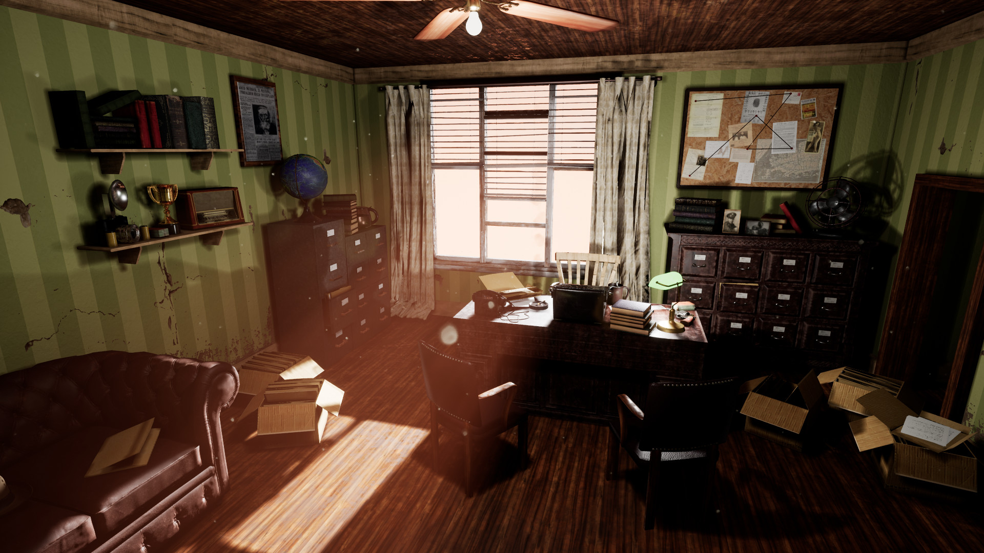 Artstation Detective Office Unreal Engine