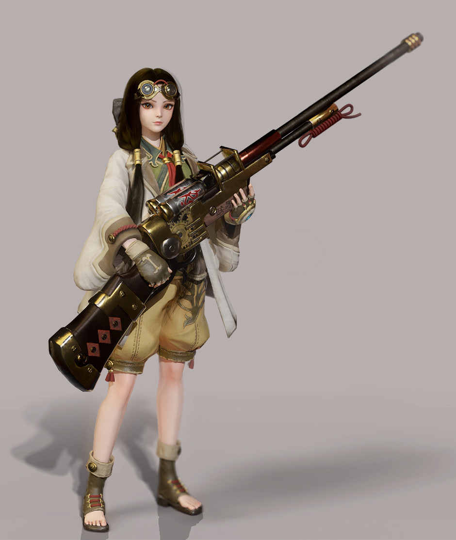 Eunji Lee - Toukiden 2 - Hakase