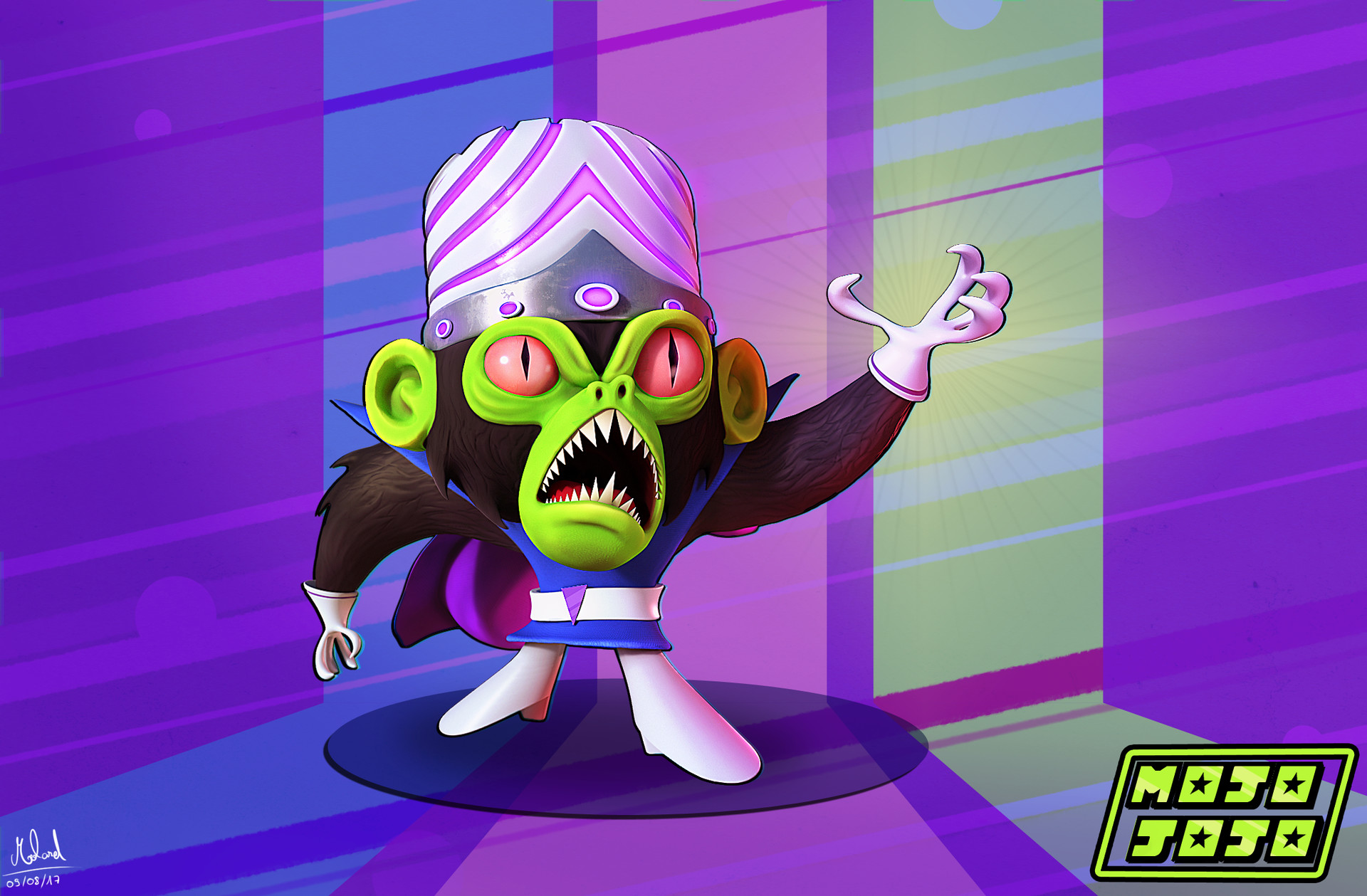 Seb Molard Mojo Jojo Fan Art Seb Molard Mojo Jojo Fan Art