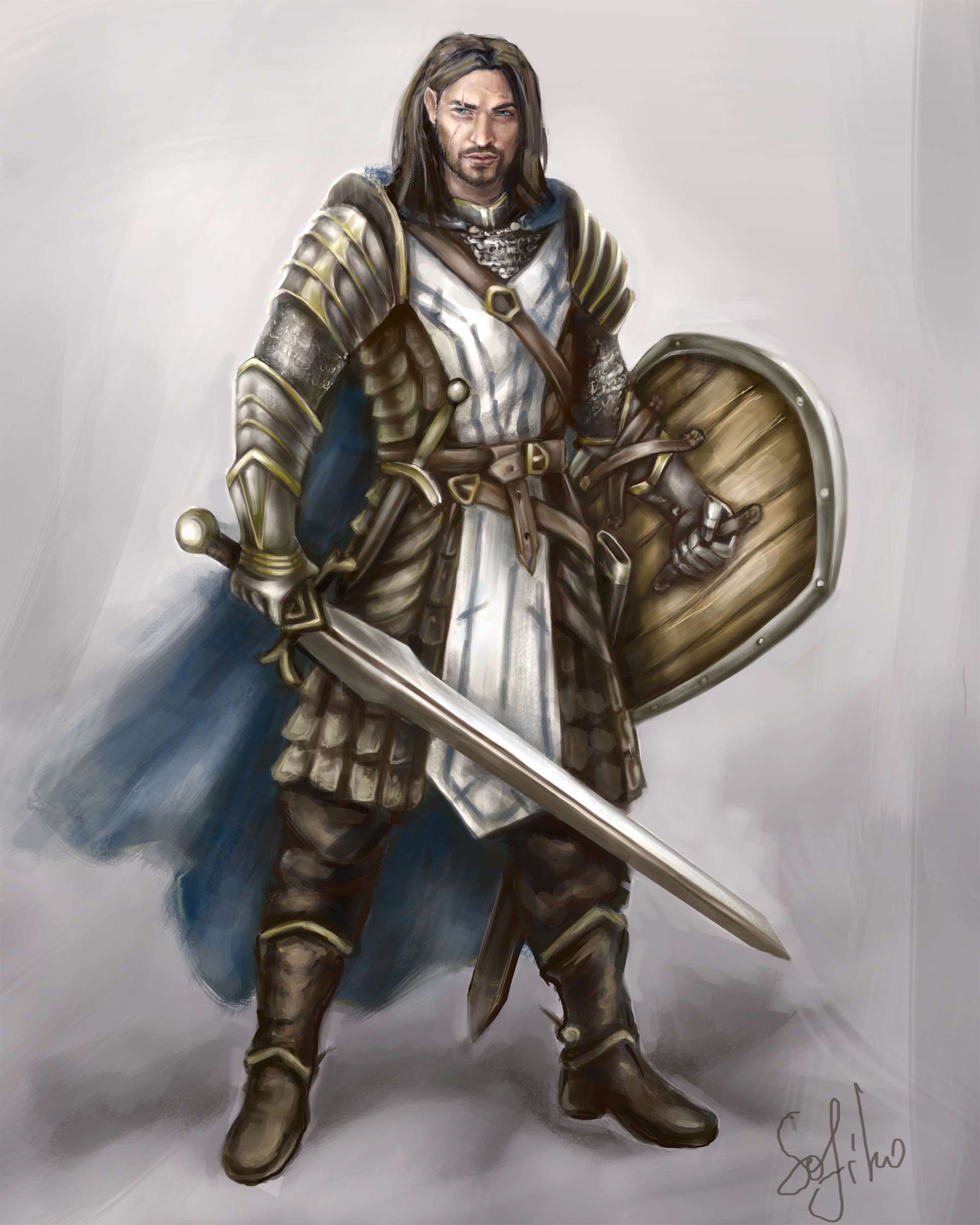 ArtStation - Medieval warrior
