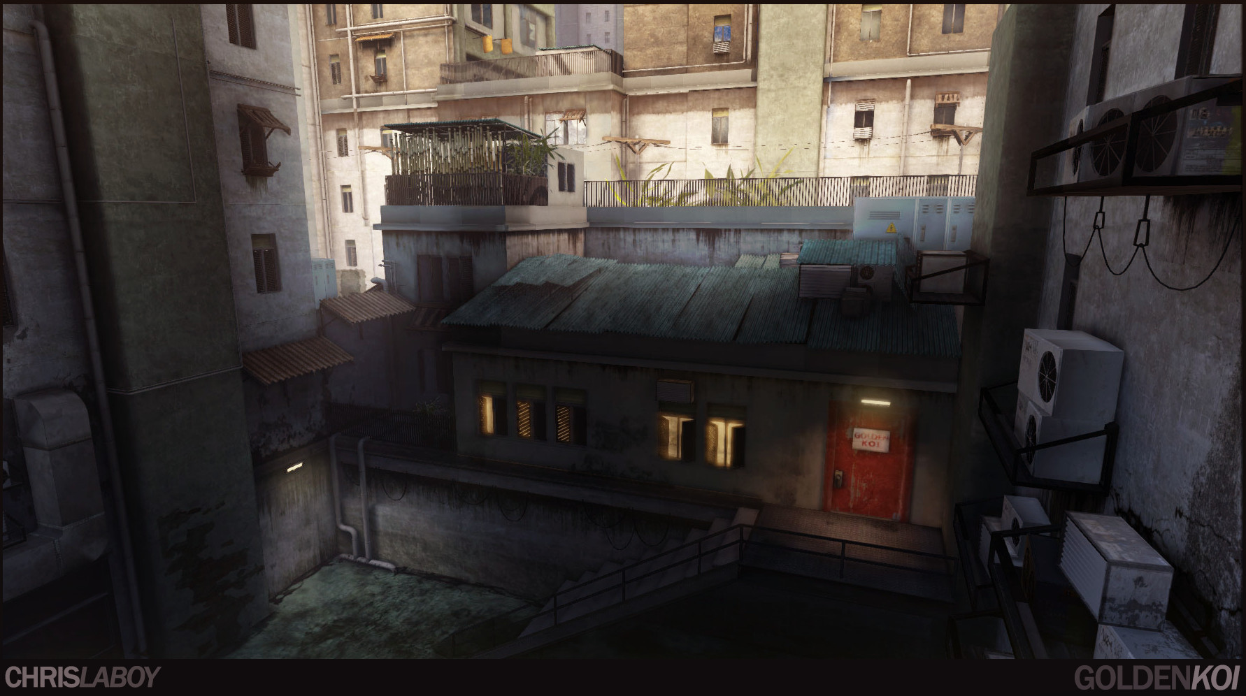 ArtStation Sleeping Dogs The Golden Koi