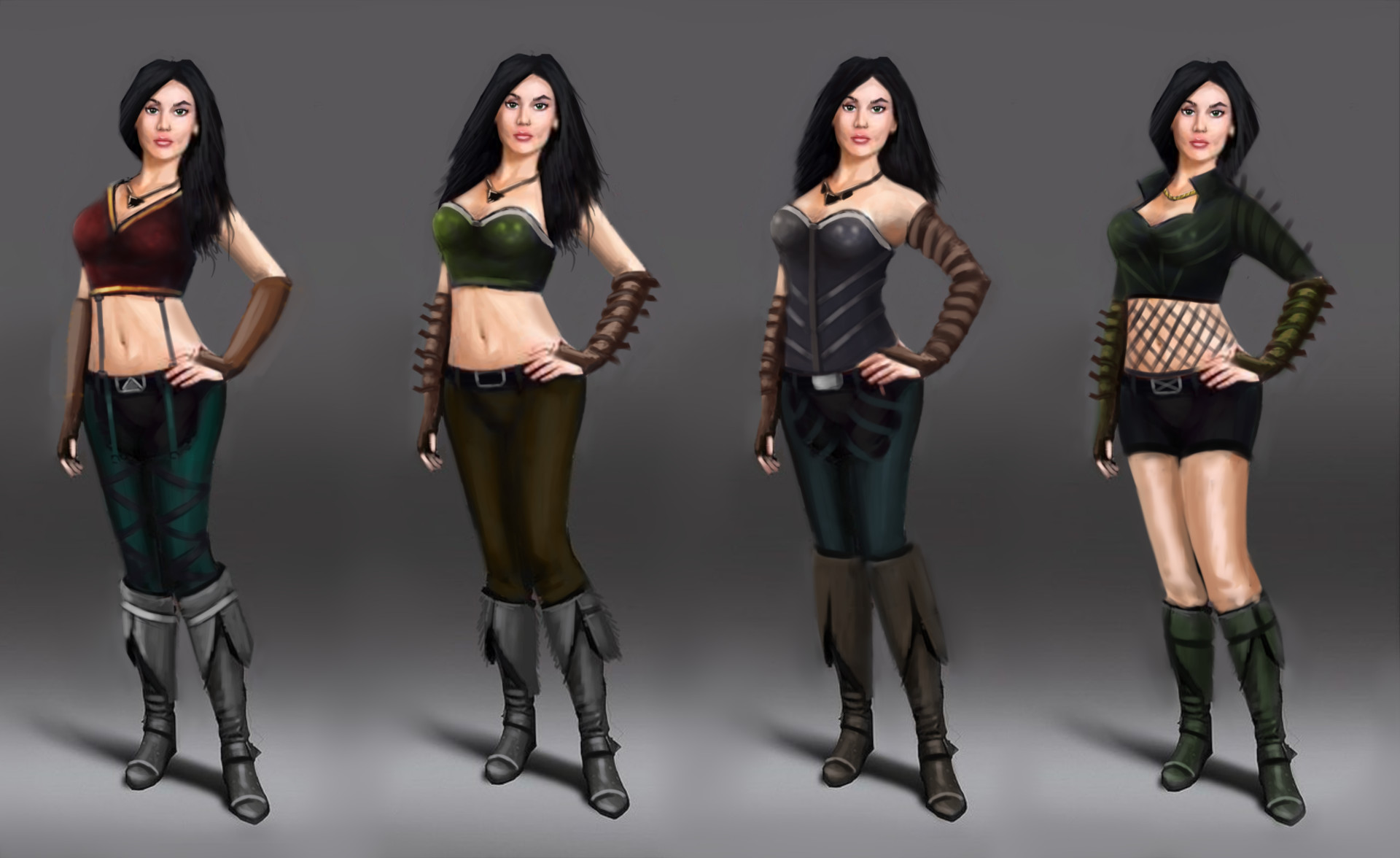 ArtStation - Concept Art Clothes, Sergey Zipa