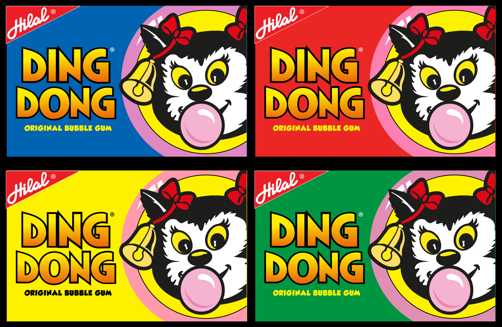 Artstation Ding Dong Branding Reboot Logo Design Key Visual Character Design Multiple Artist Mohammad Nidal Khan