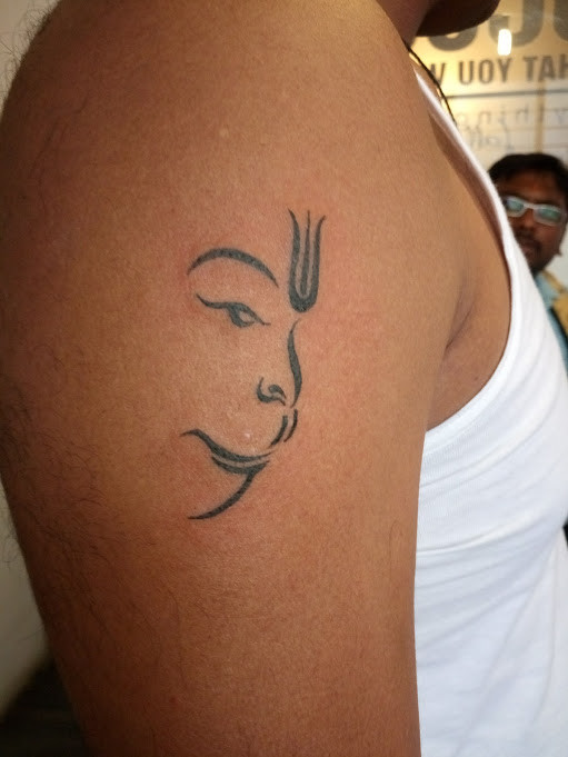Man Hanuman Tattoo Vector Images (43)