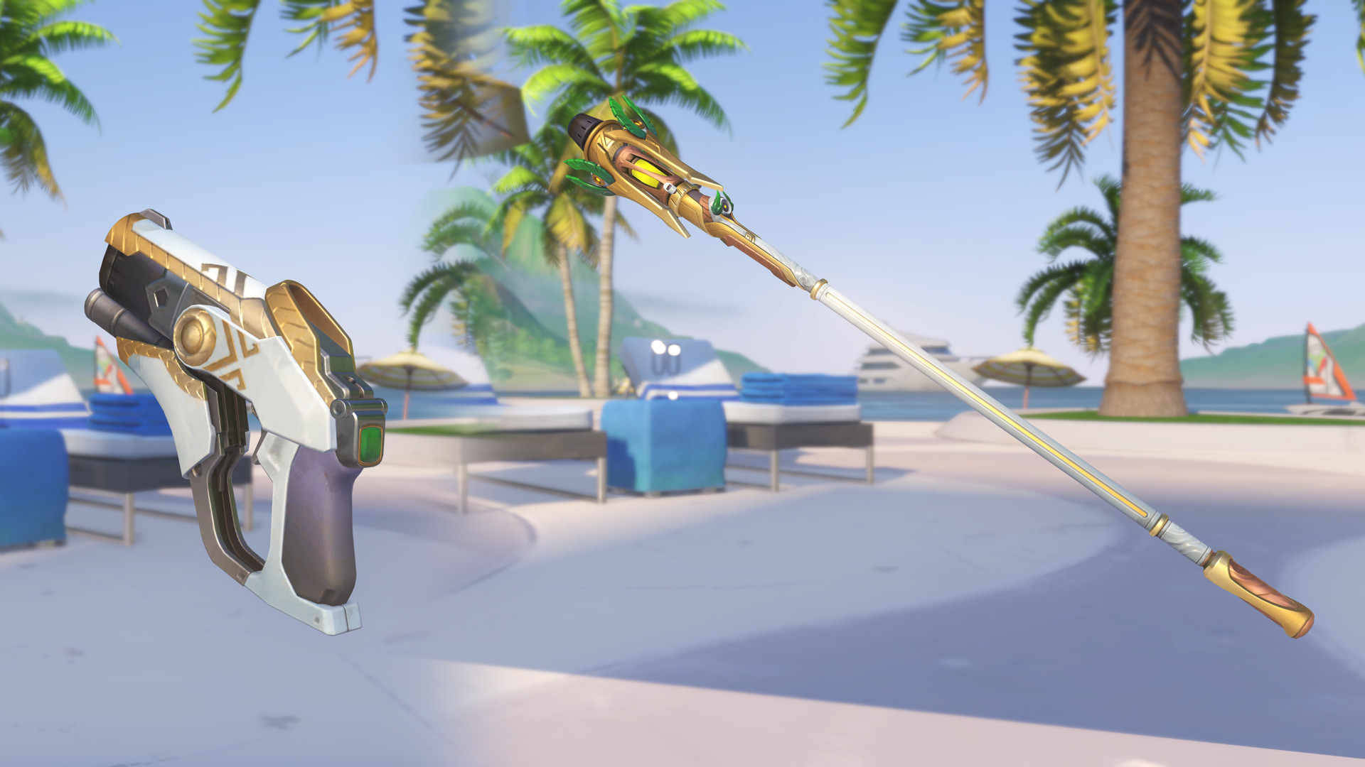 Artstation Overwatch Mercy Winged Victory Weapon Skin