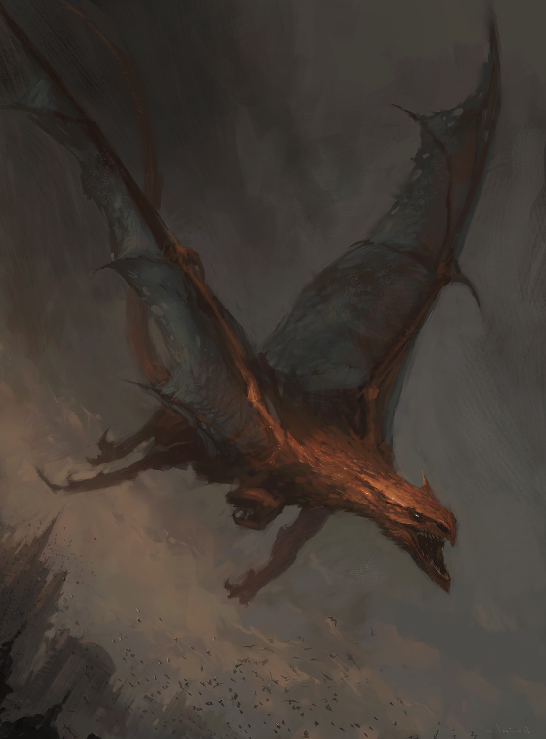 Artstation Mystic Dragon Julian Kok