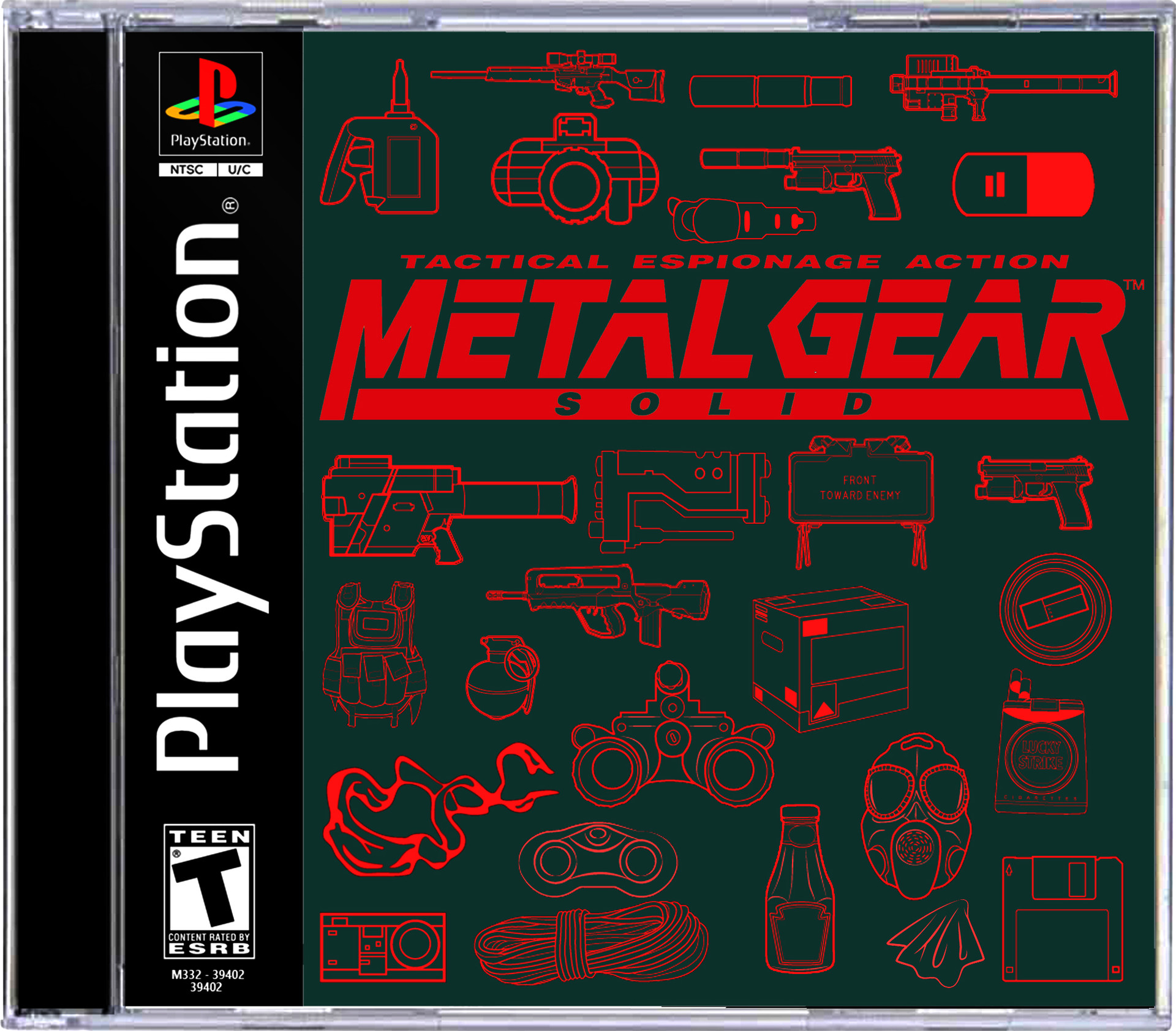 Playstation 1 Cover Redesigns.