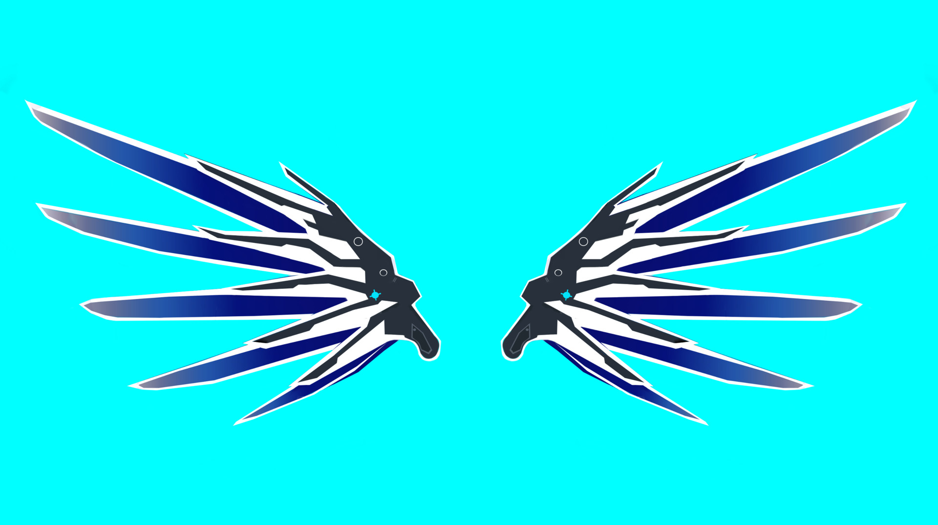 ArtStation - Mercy Wings Blue