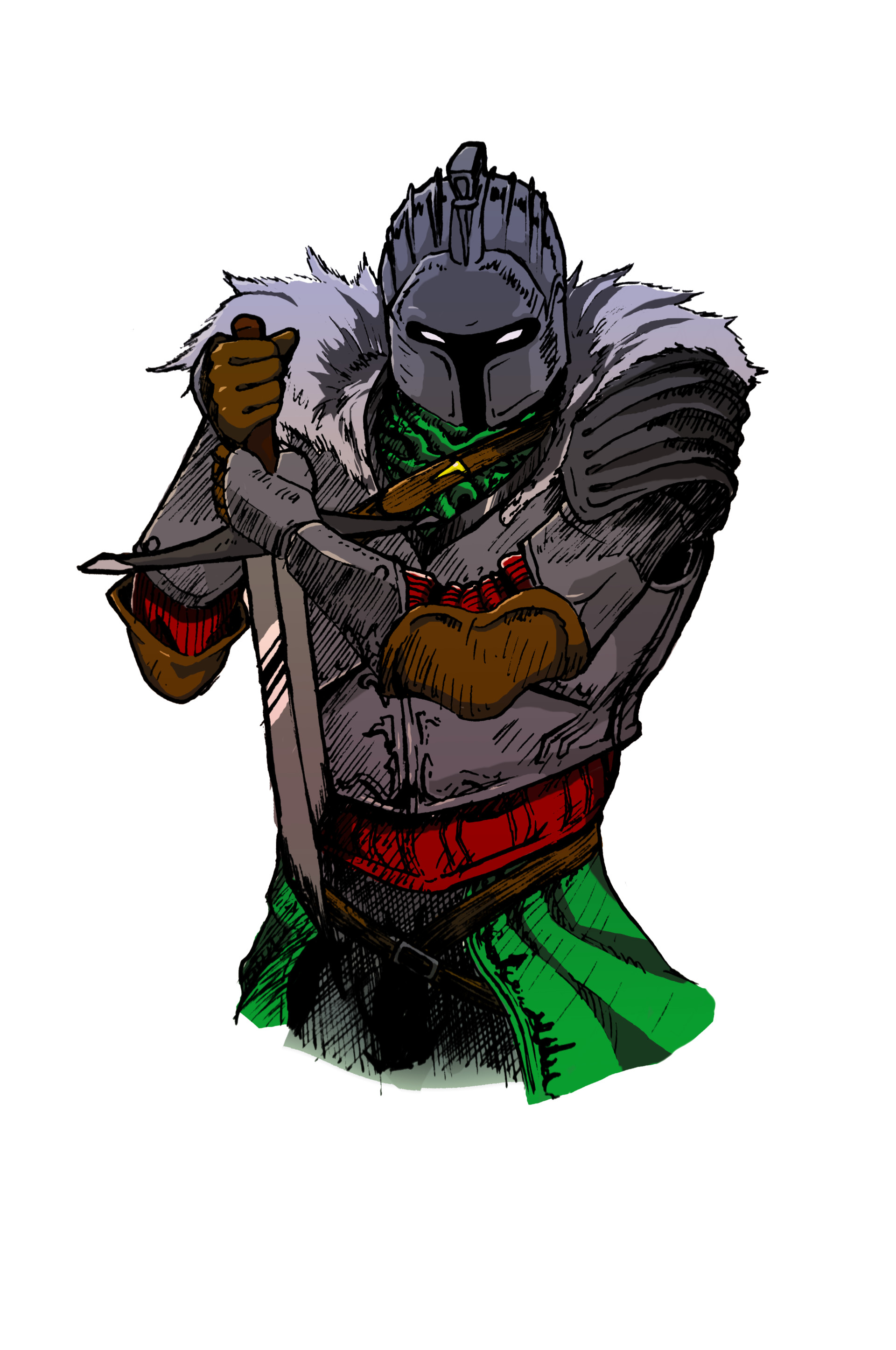 Artstation Rogue Dark Souls 2 Federico Grana