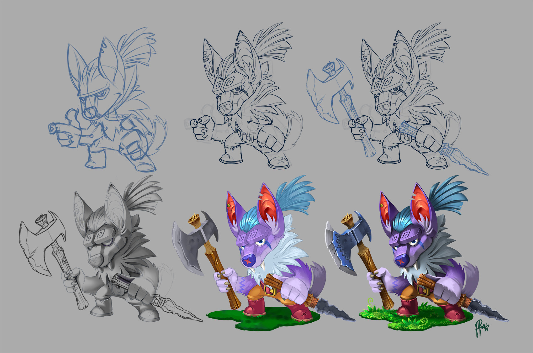 ArtStation Jolly Jack Step by Step