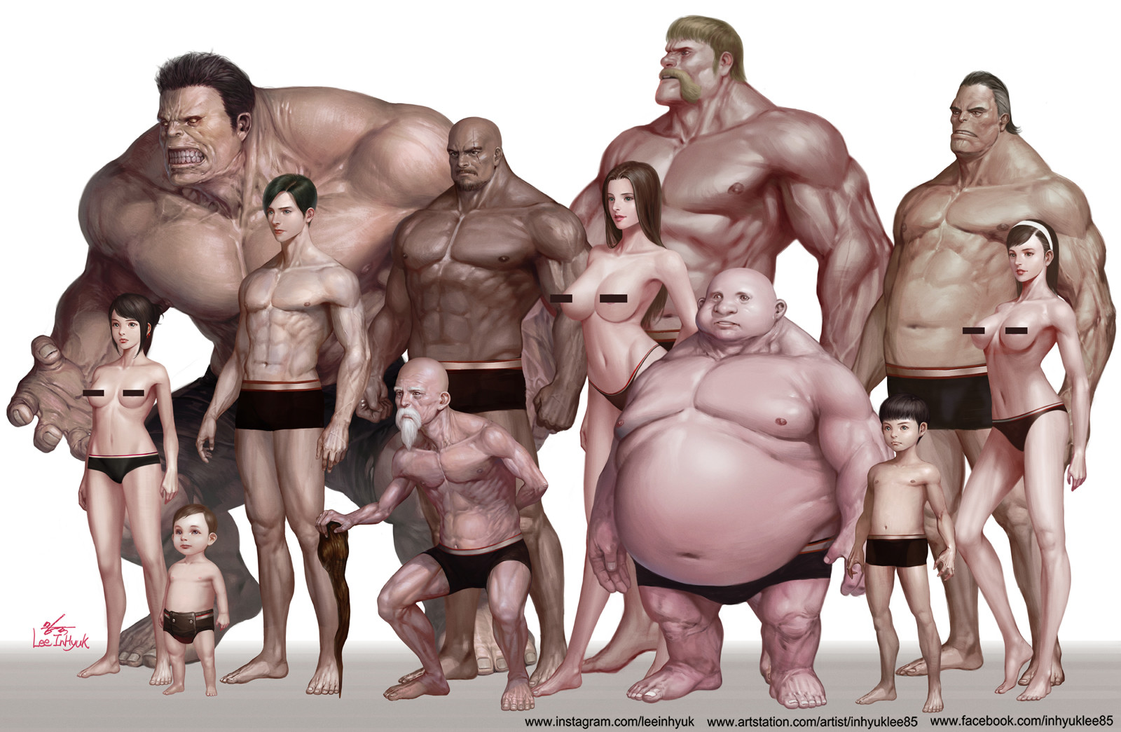 images Inhyuk Lee Character class character demo work inhyuk lee